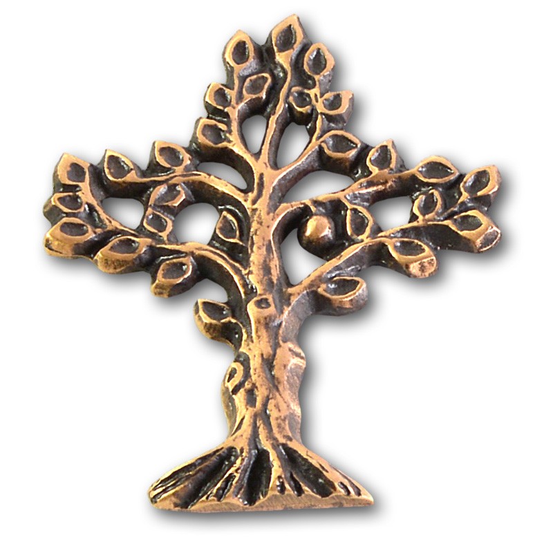 Metallornament Baum 2 (Bronze)