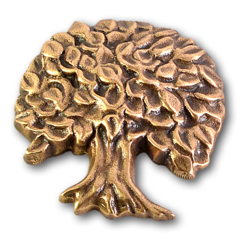 Metallornament Baum 3 (Bronze)