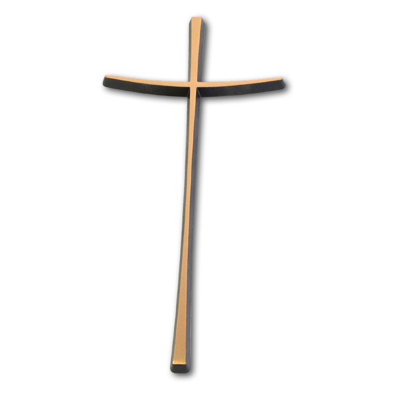 Metallornament Kreuz 2 (Bronze)