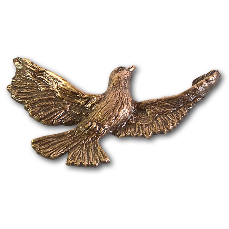 Metallornament Taube (Bronze)