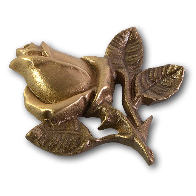 Metallornament Rose 3 (Bronze)