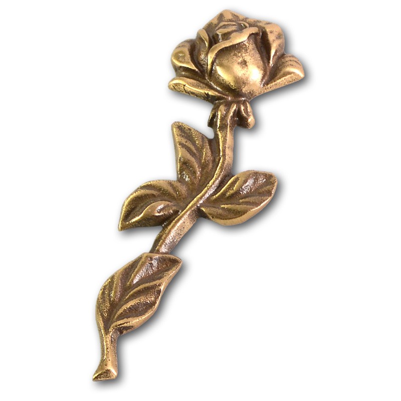 Metallornament Rose 7 (Bronze)