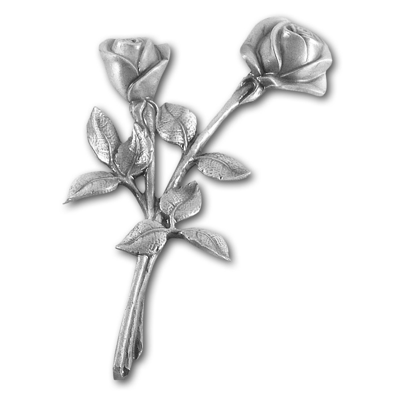 Metallornament Rose 10 (Alu)