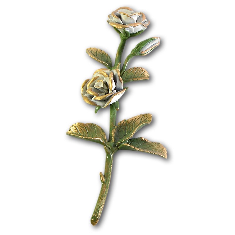 Metallornament Rose 8 (Color)